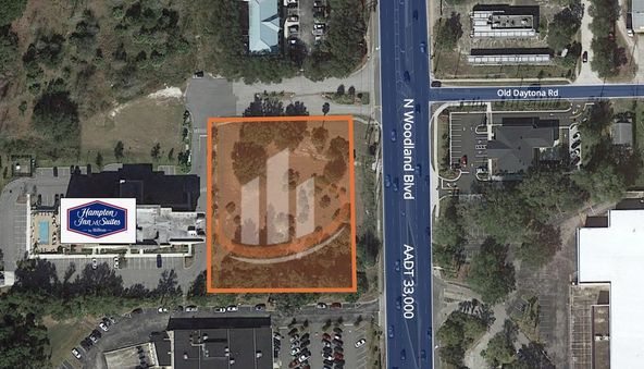 Deland Outparcel-North Woodland +/- 1.5 Acres: 0 N Woodland Blvd, DeLand, FL 32720